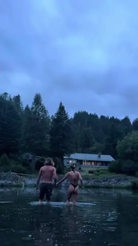 the water was negative degrees 
