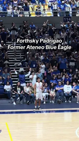 Forthsky Padrigao Return to Ateneo Gym 😈 #uaap #basketball #trending #fyp #ust 