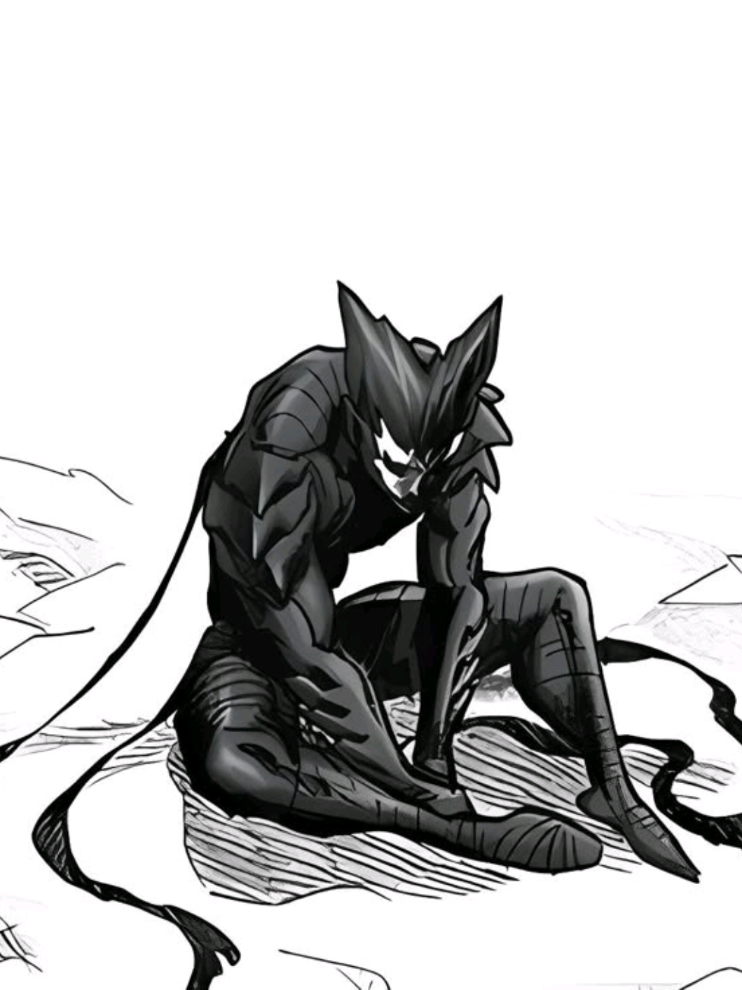 Suren 🫢#garou #opm #pemburupahlawan #saitama #onepunchmanedit 