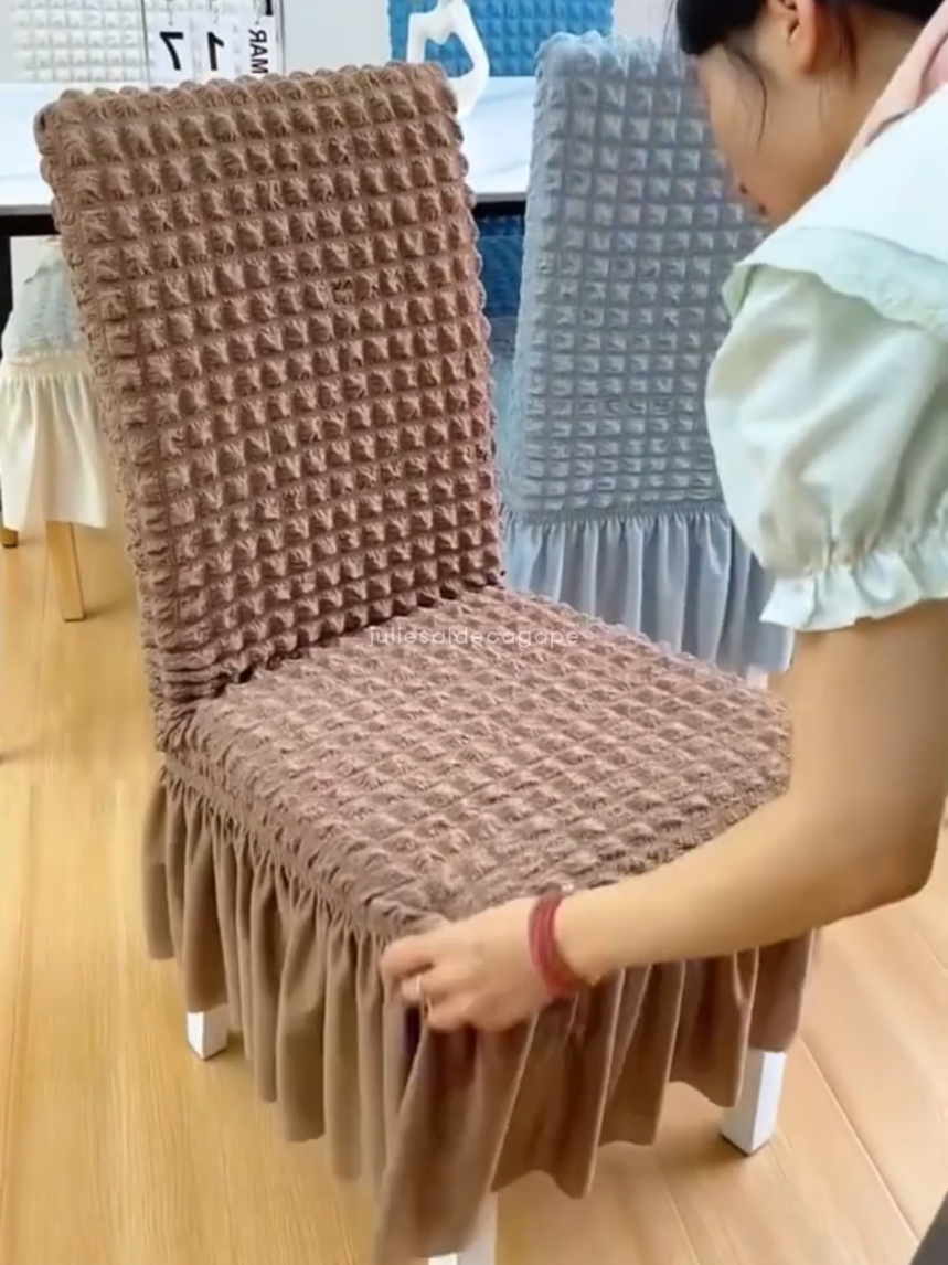 #chaircover #chaircovers #seatcover #diningchair #homedecor 