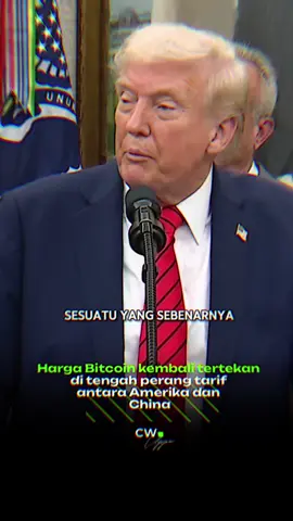 KEMARIN RUNGKAD, HARI INI GIMANA? 📉 Perang tarif Trump masih bikin market crypto berdarah-darah. Apakah Porto kalian makin dalem merahnya? Absen di komen! 👇 #cryptowave #gabrielrey #triv #foryoupage #fyp 