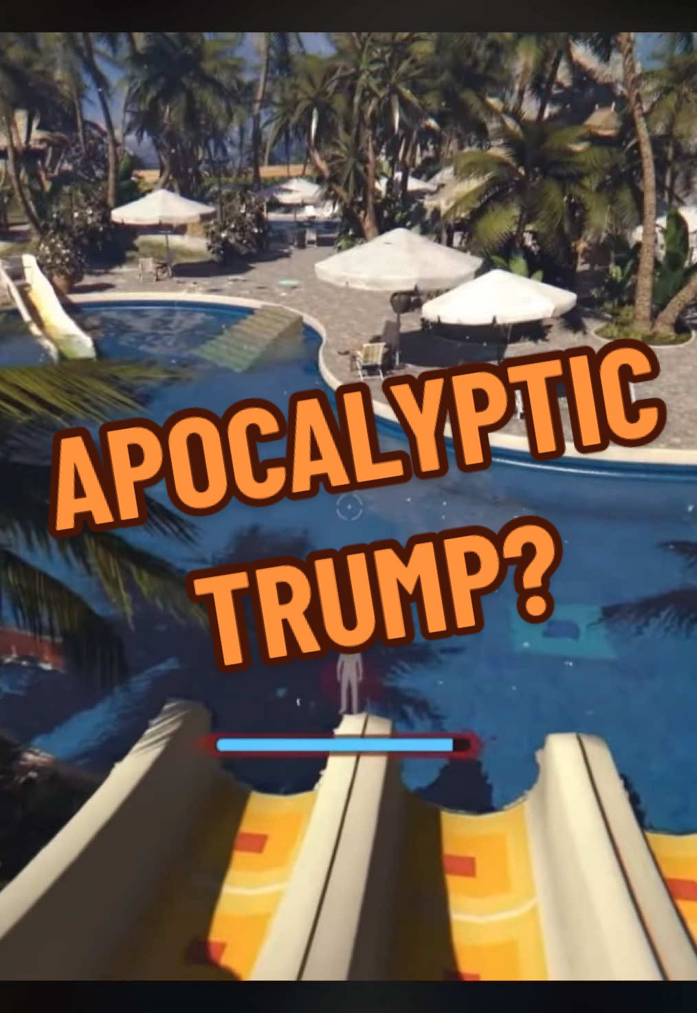 What if Trump was in the apocalypse? #gaming #funnymoments #zombie #impressions #fyp 