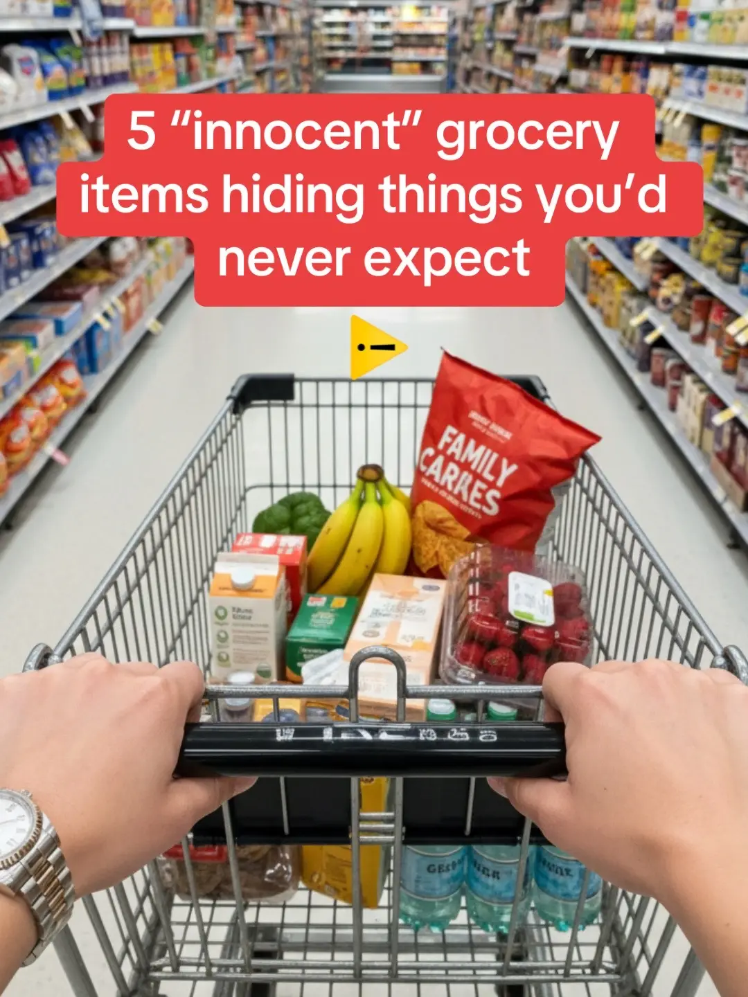 some of the most nostalgic or “normal” foods the ones we grew up with are packed with additives, preservatives, and seed oils that quietly turn them into ultra-processed products. Not every grocery item that looks safe actually is. From fruity drinks that seem healthy to snacks that look simple, these foods have ingredient lists that reveal a completely different story. Once you start flipping labels, it changes how you shop. You begin to see how much of what’s on the shelf is engineered for flavor, shelf life, and addiction not nourishment. Stay curious, read ingredients, and make swaps that actually serve your body. I love IVY FOOD APP SM #moonpie #lays #foodtiktok #wellness 