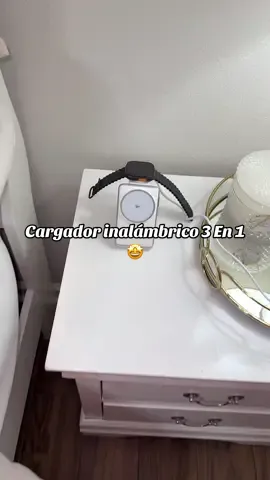 CARGADOR INALÁMBRICO 3 EN 1 🤩✨💪👌🤩✨💪👌🤩✨💪👌 #charger #wirelesscharger #wirelesscharging #wirelesschargingstation #magneticwirelesscharger 