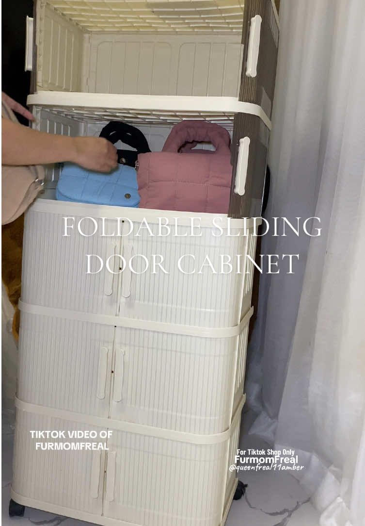 Replying to @Cristina Jacinto Foldable Sliding Door Cabinet / Plastic Cabinet #foldableslidingdoorcabinet #foldablecabinet #storagecabinet #plasticcabinet #sivhomedeco @SIV Homedeco PH 