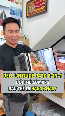 Đâu phải dạng vừa ha quý dzị, Dell Latitude 9420 2in1 dòng series 9 này đẳng cấp như Xps vậy đó anh chị. Quan trọng là đã rất hời, bằng 1/3 lúc ra mắt thì không dùng hơi tiếc, vậy nghen #latitude94202in1 #2tmobile 