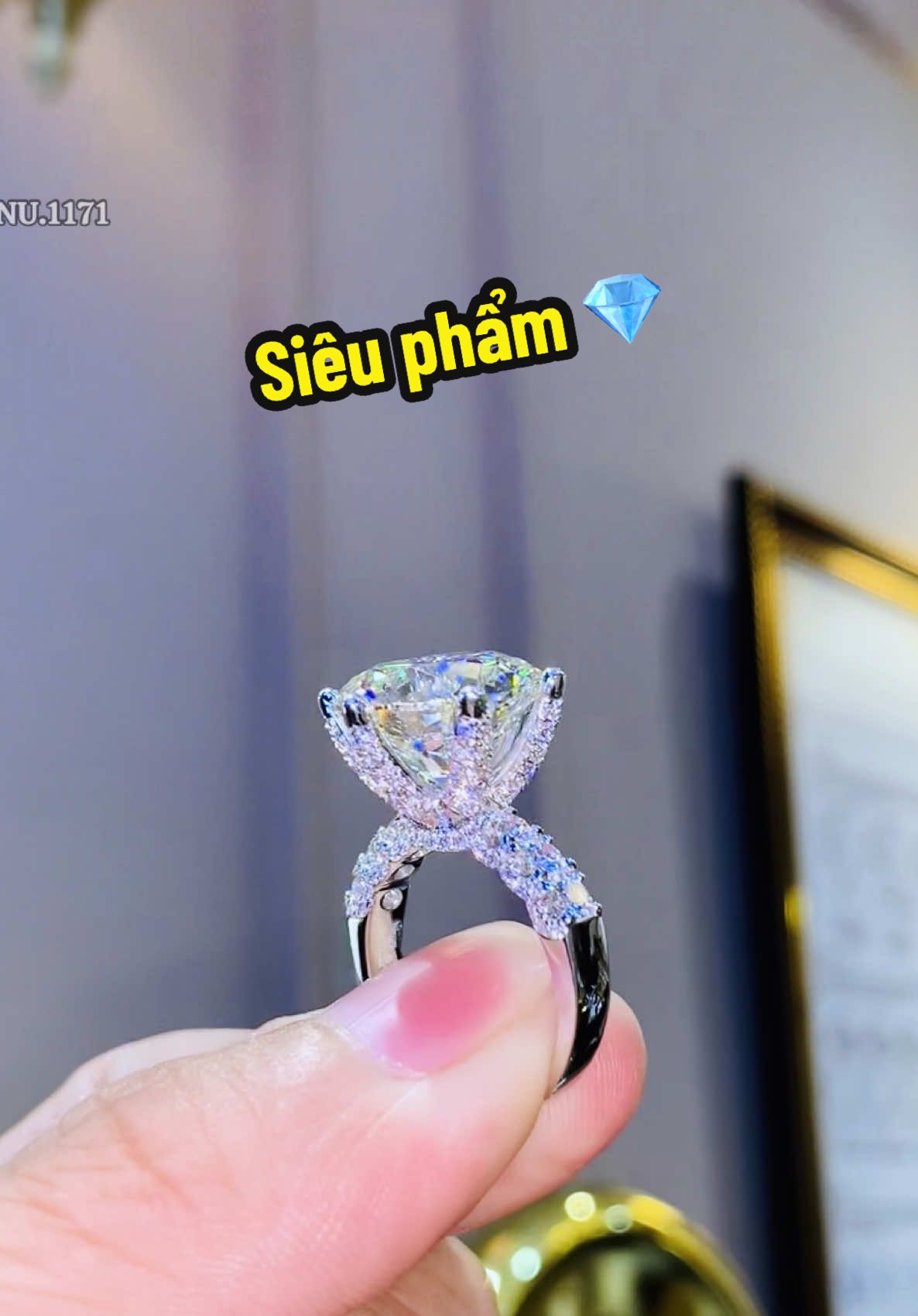 Siêu phẩm nhẫn nữ 💎 #TikTokAwardsVN #tamluxury #diamond #jewelry #gia 