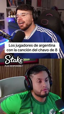 Los jugadores de argentina con la canción del chavo del 8 #lacobra #lacobraclips #davooxeneize #argentina #futbol 