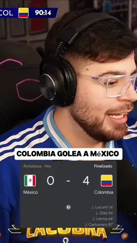 Colombia goleando a mexico #colombia #colombiana #mexico #lacobra #fblifestyle