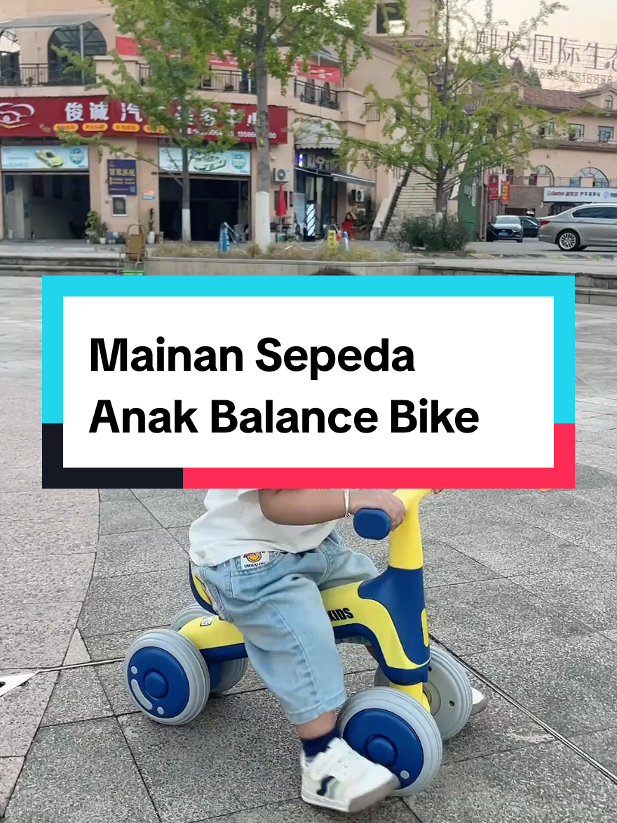 Mainan Sepeda Anak Balance Bike #mainananak #mainanedukasi #toyskids #fypシ゚ #fypシ゚ 
