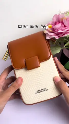 mina mini bag tas simple cocok dibawa kemana mana🤩✨#promoguncang1111 #minabagjimshoney #kualitaspremium👍🥰 #jimshoneymojokerto #fyp VL