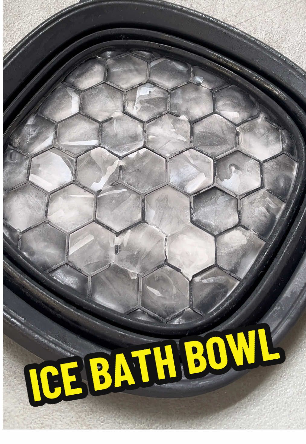 Foldable ice bath bowl, viral self-care gift idea for glowing skin! #icebath #faceicebath #icebathchallange #skincare #skincareroutine 