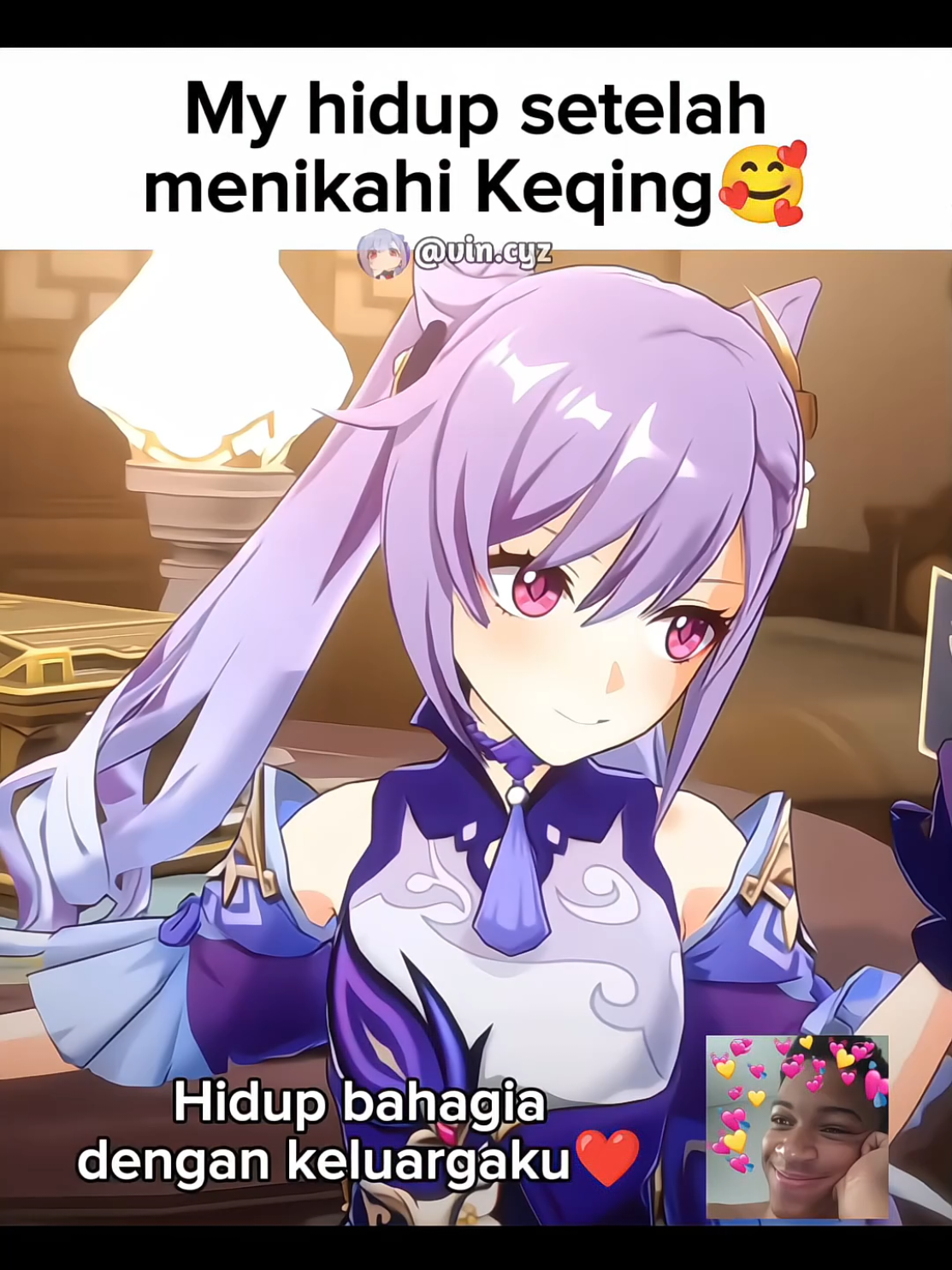 Inilah hidup yang kuinginkan❤️ #keqing #keqinggenshinimpact #GenshinImpact #genshinmemes #genshinindonesia 