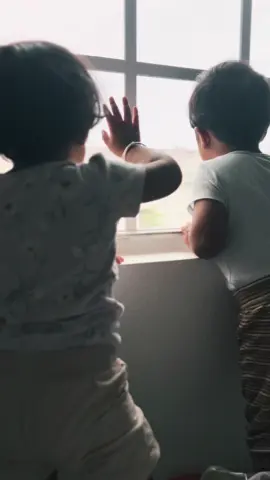 No matter how long the day feels, seeing my kids waiting by the window when I get home makes everything worth it 🥰🥰🥰 #fyp #kantara2 #tollywood #nepalitiktok #foryou 