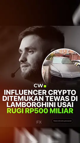 Dunia kripto kembali diguncang kabar duka setelah Konstantin Galish, influencer dan trader aset digital asal Ukraina yang dikenal dengan nama daring Kostya Kudo, ditemukan meninggal di dalam mobil Lamborghini miliknya pada Sabtu (11/10/2025). Menurut laporan, tubuh Galish ditemukan di dalam kendaraan sport miliknya di salah satu kawasan elite Ukraina. Hingga kini, otoritas setempat belum mengeluarkan pernyataan resmi mengenai penyebab kematian, namun sejumlah media menyebutkan bahwa investigasi tengah berlangsung untuk memastikan apakah ada unsur tindak kriminal atau tidak. Beberapa sumber menyebutkan bahwa Galish kehilangan $30 juta atau sekitar Rp500 Miliar dana investor yang la kelola usai Presiden Trump mengancam tarif ke China. Konstantin Galish dikenal luas di komunitas kripto Ukraina sebagai salah satu sosok berpengaruh di media sosial. la kerap membagikan pandangan, analisis pasar, serta strategi perdagangan aset digital yang diikuti puluhan ribu penggemar. Dalam beberapa unggahan terakhirnya, Galish sempat menyinggung kondisi pasar kripto yang tengah bergejolak dan menurunnya nilai beberapa aset utama. Kematian Galish terjadi di tengah periode volatilitas tinggi pasar kripto global, yang membuat banyak investor menghadapi tekanan finansial dan psikologis. Meski belum ada konfirmasi resmi mengenai motif atau penyebab pasti, kematian Konstantin Galish menjadi pengingat akan sisi gelap di balik dunia kripto yang penuh tekanan dan ketidakpastian pasal. #cryptowave #crypto #fyp #rungkad #4u 