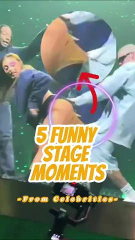 5 Funny Stage Moments from CelebritiesThe Last One Accidentally Reveals a Secret.#celebrity #beyoncé #talorswift #badbunny 