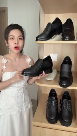 Giày đế độn nam 10cm. #Ttragiay #caonhusieumau #giaycaonam #giaytangchieucaonam #giaydonnam 