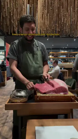 You’ve never seen tuna like this before. 🐟 At , ranked No.1 on The 2025, every course feels like a performance—but the tableside sliced toro might just be the star. Beloved Chef Mitsuharu “Micha” Tsumura blends Japanese precision with bold Peruvian flavors, redefining what Nikkei cuisine can be. The toro is rich, perfectly marbled, and sliced right in front of you. It’s an experience that’s both art and indulgence. This is tuna at its most beautiful. 🐟✨ 📍 Ca. San Martín No. 399, Miraflores 15074, Peru #worlds50best #perutravel #limaperu #limarestaurants #visitlima #visitperu #tableside