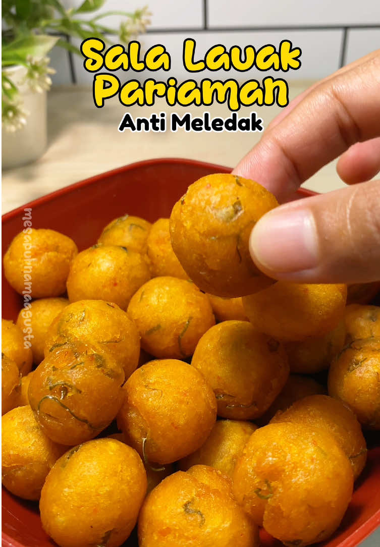 Sala lauak khas pariaman anti gagal dan anti meledak 🥰 #salalauak #khasminang #cemilansimple #cemilankhasminang #masakanminang 