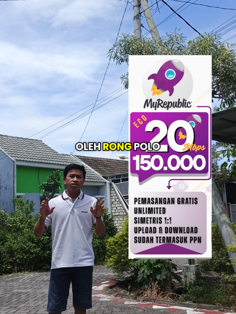 Membalas @ermawati6009  Wifi My Republic wifi stabil, harga 150ribu 20mbps dan gratis pasang #myrepublic #wifimurah #wificepat #internetngebut #fypシ゚ 