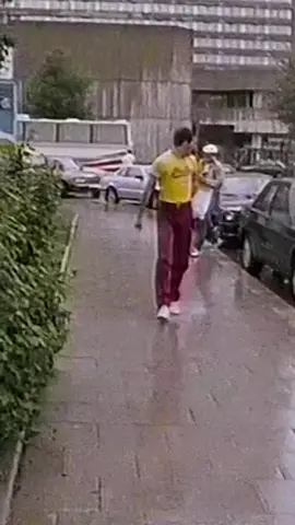 Freddie on his way to Musicland Studios in Munich, 1985 #freddiemercury #queenband #freddiefriday