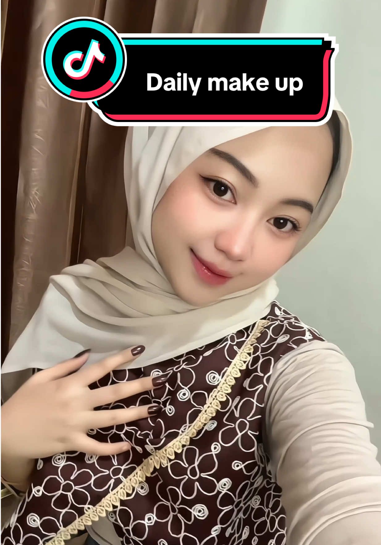 Hihi sat set🤍 #makeup #daily 