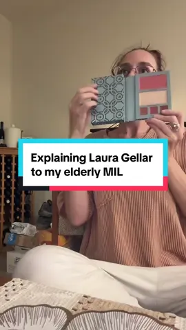 Her curiosity about my TikTok shop finds is the cutest. “Have they advertised on television?” How freaking adorable.  @Laura Geller Beauty is one of my favorite brands, even though I’m only 34 I find the formulas SO good on my extra dry skin. So I love using it but now I’m thinking my MIL needs a big ole box of goodies for Christmas this year.  #laurageller #MatureMakeup #Matureskin #makeupover40 #GiftsForMom 