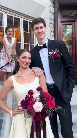 I know I’m biased but DON’T THEY LOOK SO GOOD??? #weddingtok #brideandgroom #contentcreator #transitioneditor #bestfriendcheck  