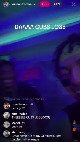 William Contreras on IG Live #milwaukeebrewers #MLB 