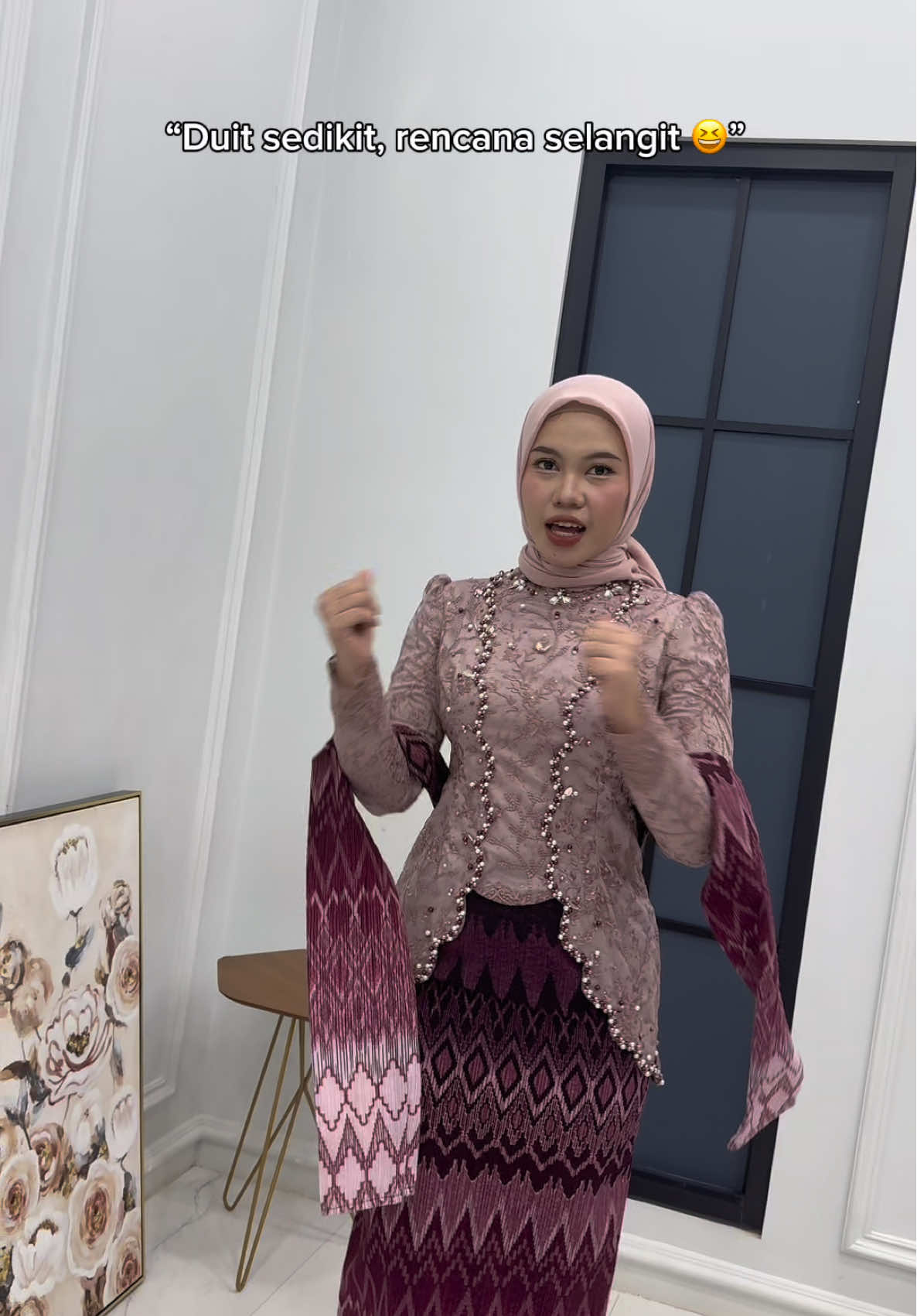 Kyla Rosegold mix batik Janggan!