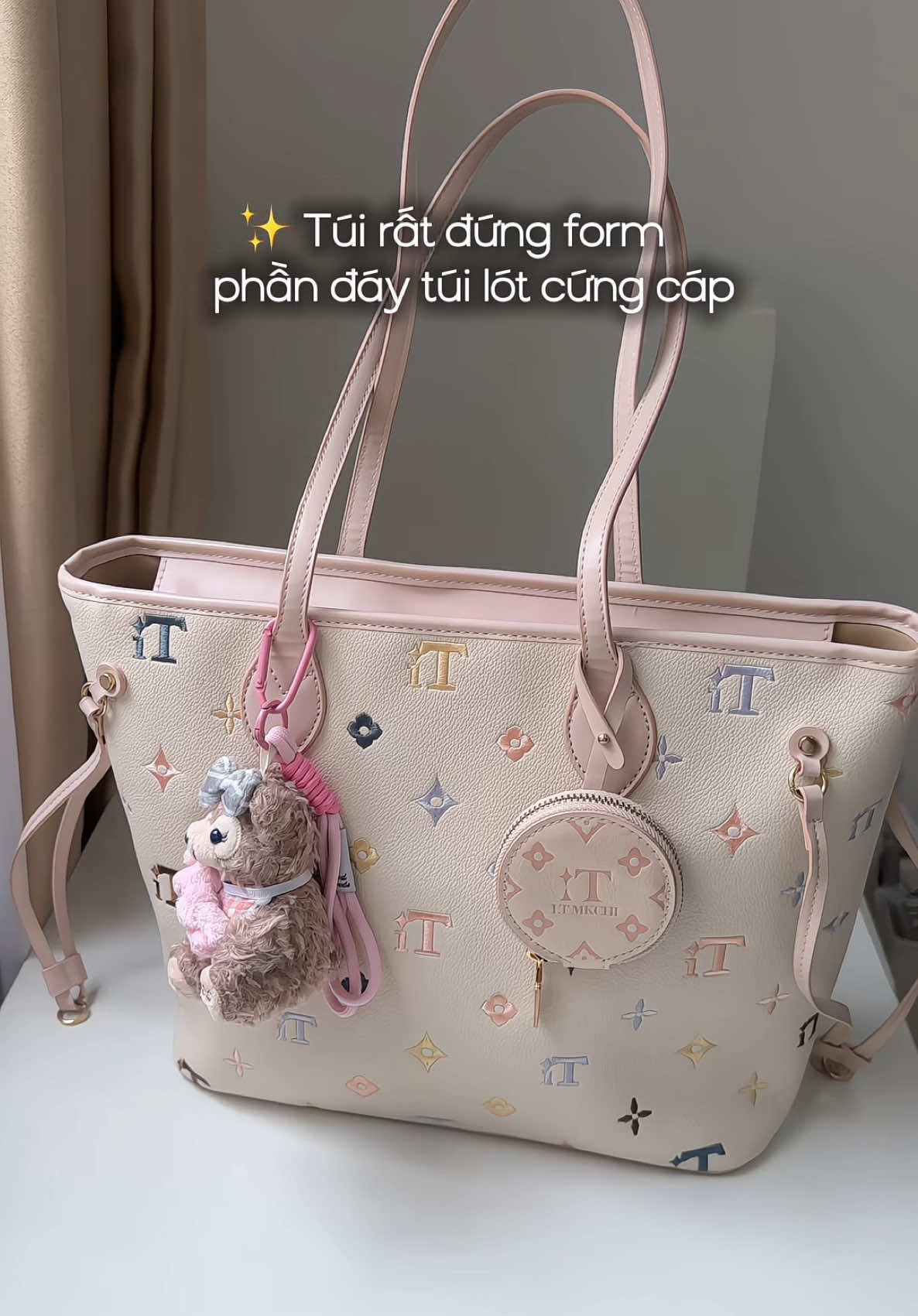 Túi tote da cho mấy bà mang đi học đi đi làm, đi chơi đều xink✨ #tuixach #tuitote #bags #tuidihoc #mixandmatch 