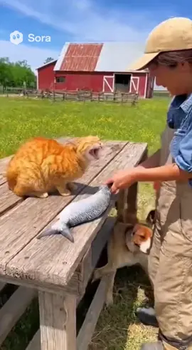 #funnyanimal #dog #cat #farm