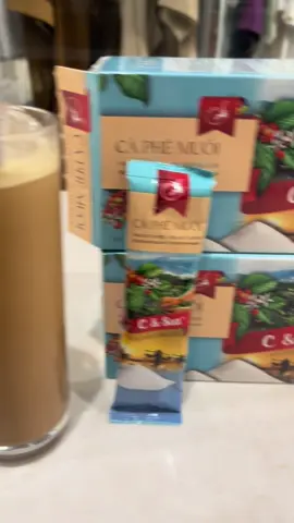 Chỉ 2p có ngay ly Cà phê muối Hoà tan tại nhà 🏡 