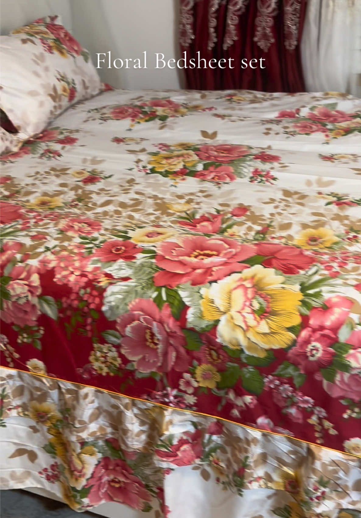 #floralbedding #floralbedsheets #Tiktokshopcreatorpicks #tiktokshopblackfriday #spotlightfinds 