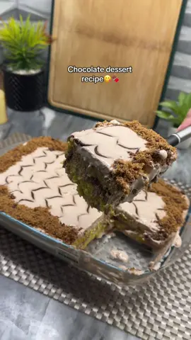 Quick and easy no-bake dessert😋 #ai #cici #dola #uk #fyp 
