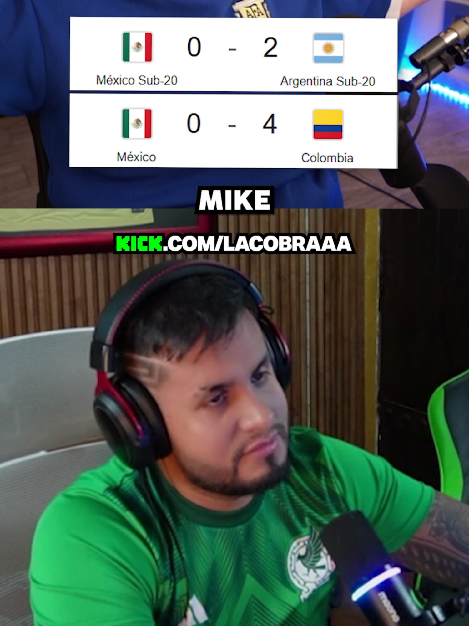 AY MIKE MIKE, QUE CARITA 🤣🤣 #lacobra