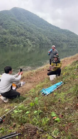 ล้มๆๆ😆#หลิวหางอึ่ง #หลิวไทยในเกาหลี #ตกปลา #ชิงหลิว #fishinglife 