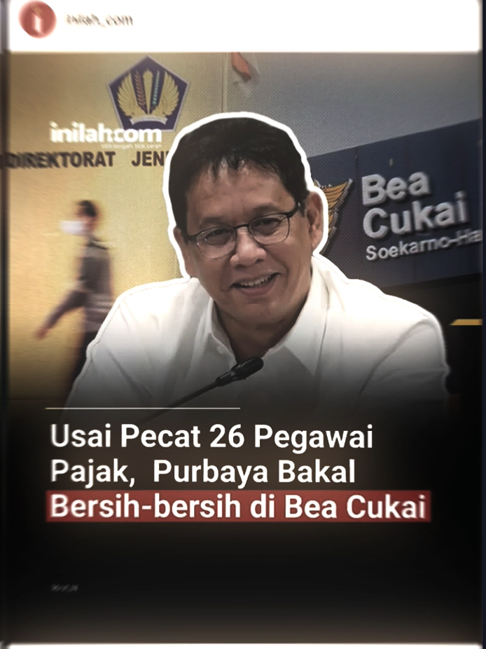 biarkan dia memasak! inilah_com  Menteri Keuangan (Menkeu), Purbaya Yudhi Sadewa memastikan langkah bersih-bersih pegawai nakal masih akan terus berlangsung. Setelah Direktorat Jenderal Pajak (DJP), kini giliran Direktorat Jenderal Bea Cukai (DJBC). Beberapa waktu lalu, Menkeu Purbaya pecat 26 pegawai DJP dan menunggu 13 pegawai pajak lainnya. 