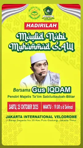 siap nderek rawuh gus.🔥 #gusiqdam #sabilutaubah #dekenganepusat #pulogadung #jakartatimur
