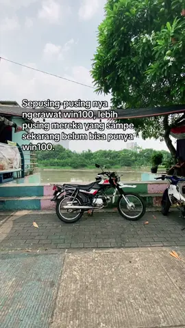 Gua do'ain kalian punya honda win, biar gua ada temen nya  #win100 #hondawin100 #win100modifkasiclassicindonesia #fyp #fomo 