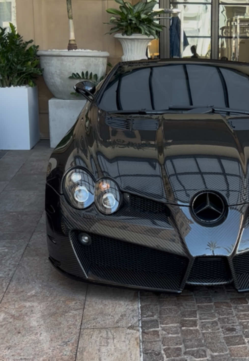 full carbon mansory SLR 1/? #mclaren #mercedes #carsoftiktok #beverlyhills #fyp 