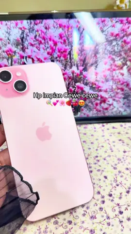 Hp Impian cewek #iphone15plus #15pluspink #pink #iphone #hptiktok 