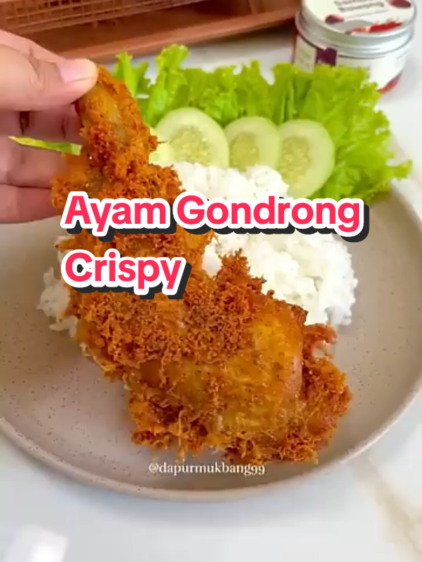 Ayam gondrong crispy ueenakk !! 🤤 #ayamcrispy #ayamgorengcrispy #ayamgondrong #ayamgorengkunyit #kulinerindonesia 
