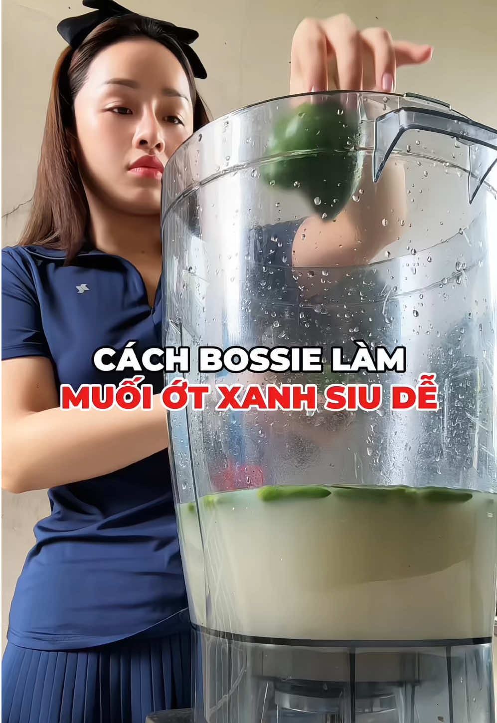 Cách bossie làm muối ớt xanh quốc dân siu dễ 😋 #bossie #buffet139k #hautruong #Vlog #muoiotxanh @BOSSIE BÁN BUFFET 139K 