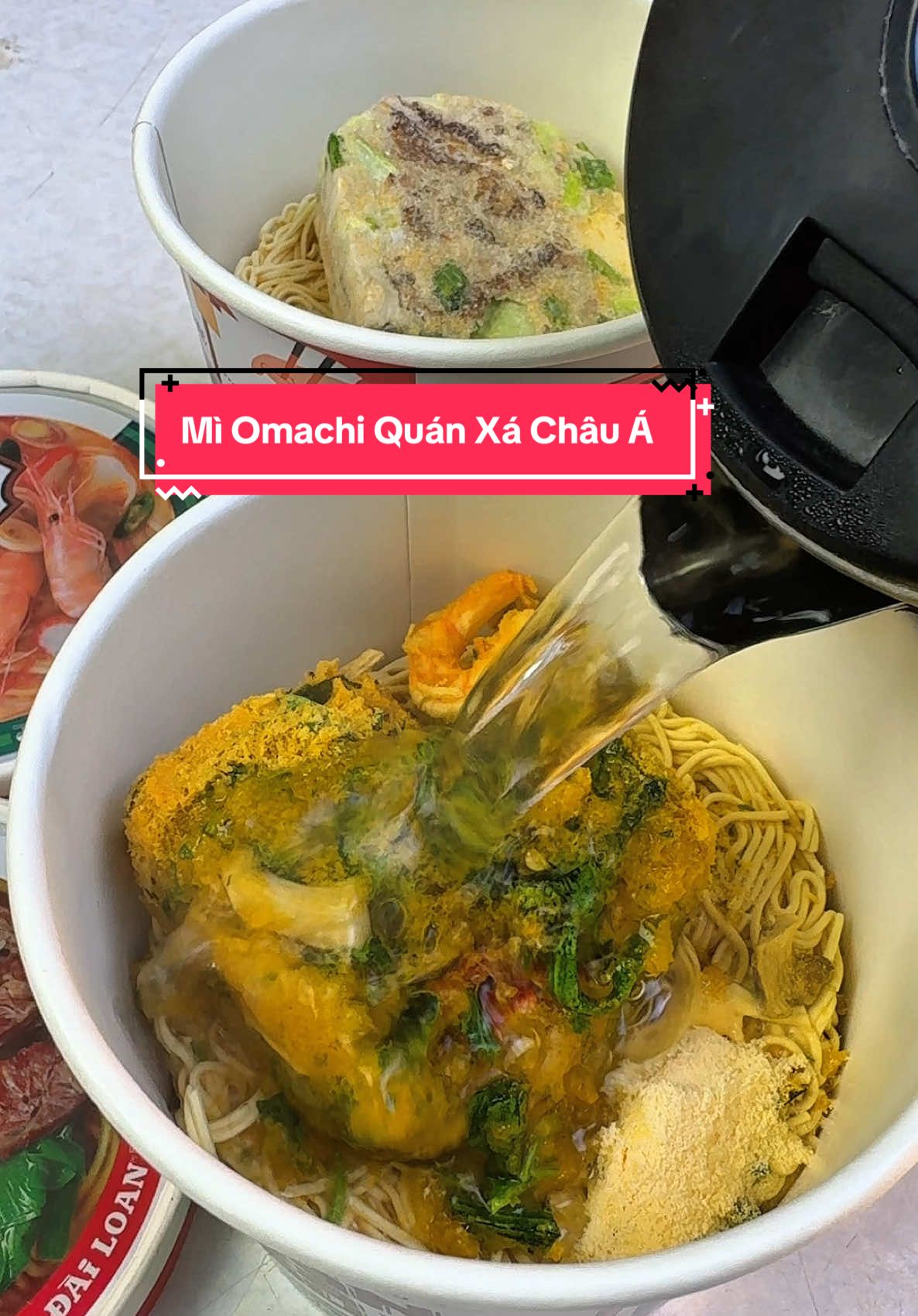 Tui không ngờ ngành công nghệ thực phẩm bây giờ đỉnh chóp quá cái mì Omachi quán xá châu Á này ngon lắm luôn á ##TikTokAwardsVN##bepcuagiao##mukbang##quanxachaua##miomachi