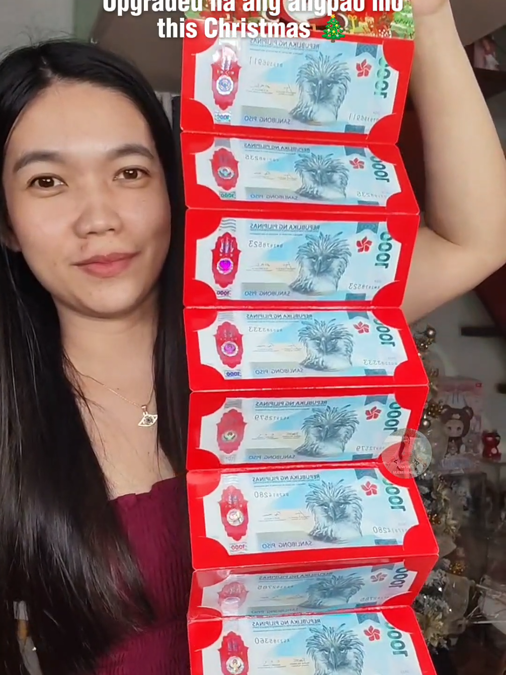 Christmas Money Envelope 🎄 upgraded na!! #christmasmoneyenvelope #giftideas2025 #angpao #angpaohack #christmasbudol 