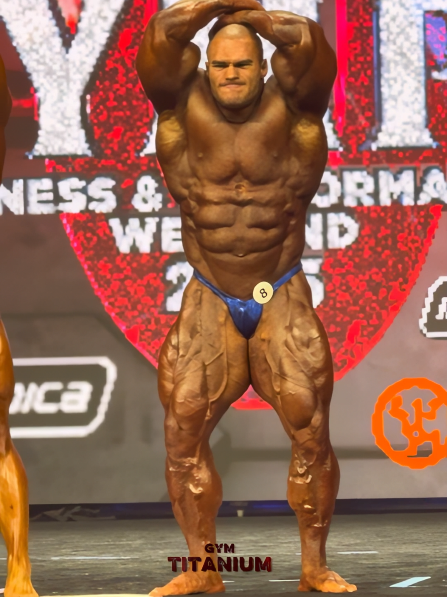 Nick Walker at the 2025 Mr. Olympia finals. 🏆 #bodybuilding #gymedit #mrolympia #foryou #nickwalker
