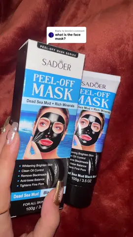 Replying to @kenzie  it sold out so i got to SEARCHIN, but here’s all the details for it! i rarely use peel-offs because i never noticed much so this has me shook lol #peeloffmask #mudmask #skincare #facemask 