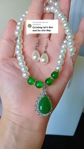 Trả lời @tuilatui263 Bộ trang sức ngọc trai, vòng cổ, vòng tay, bông tai đi tiệc đẹp long lanh ạh @EVA trang sức #trangsuc #vairal #vongco #vongtay #bongtai 