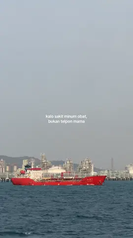 kalo sakit minum obat, bukan telpon mama #pelautindonesia #fyp 